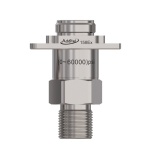 Additel 158Ex pressure sensor. Stainless steel device with threaded end, hexagonal nut, and nameplate with pressure range of 0-60000 psi.