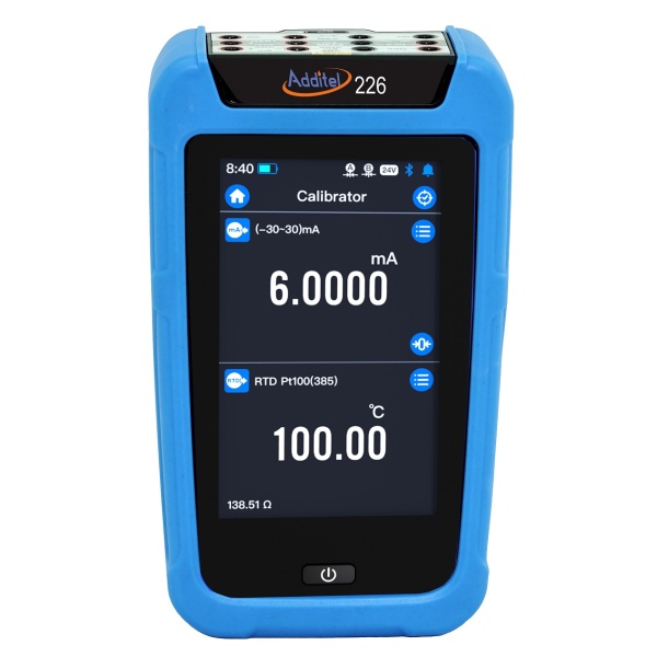 ADT226 Documenting Multifunction Process Calibrator