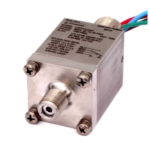Factory Set pressure switch. Tamperproof pressure switches with electrical wires, stainless steel finish, and screw details.