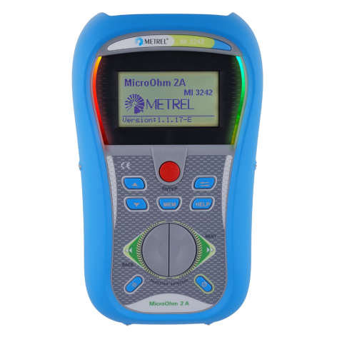 Metrel MI 3242 microohm 2A earth tester