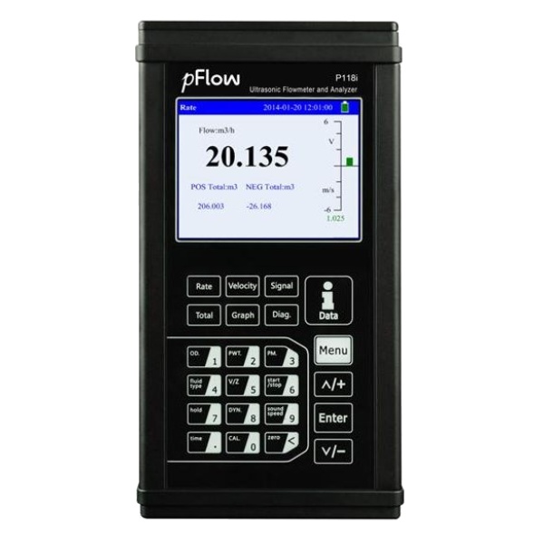 P118i Portable Transit Time Flow Meter - Image 2