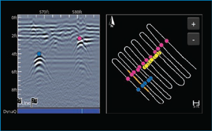 GNSS SplitView screen
