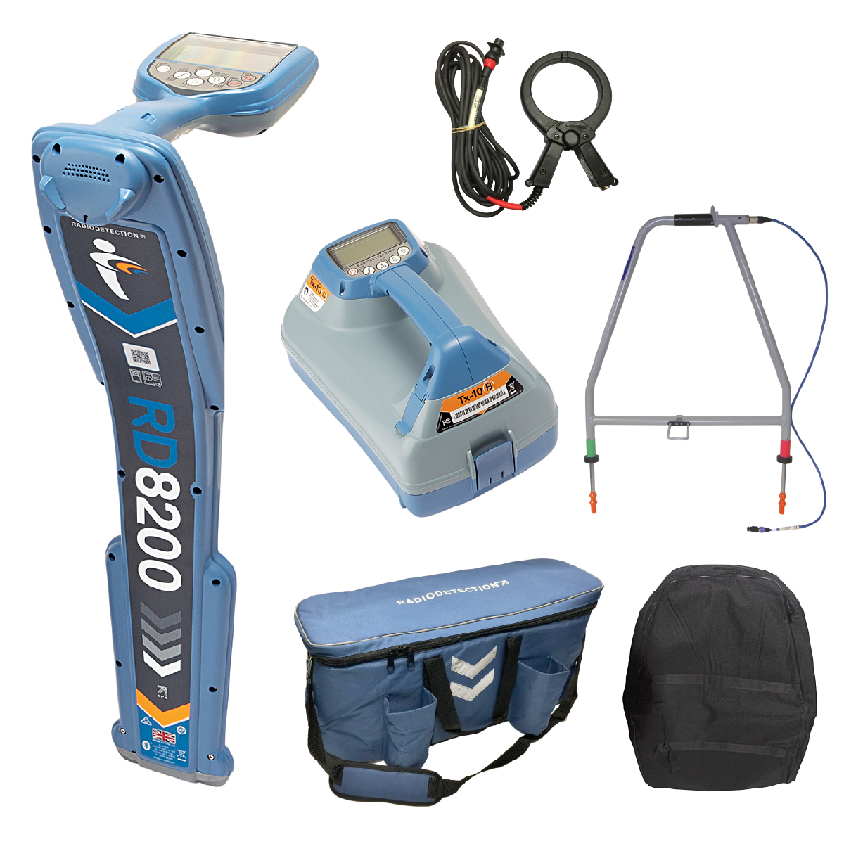 RD8200 Cable and Pipe Locator and Transmitter Kit