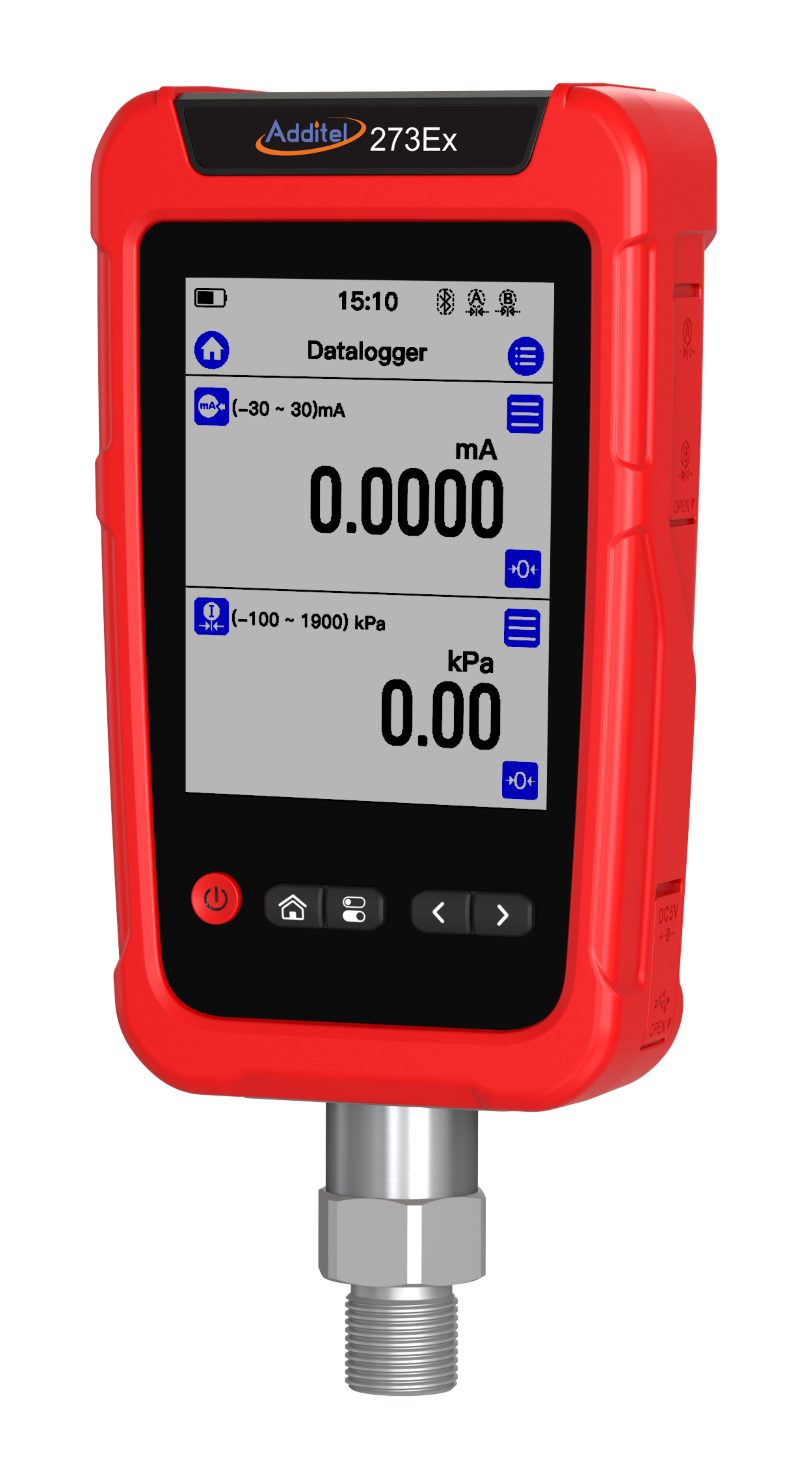 Additel ADT273Ex intrinsically safe handheld pressure calibrator